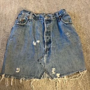 Levi's denim skirt